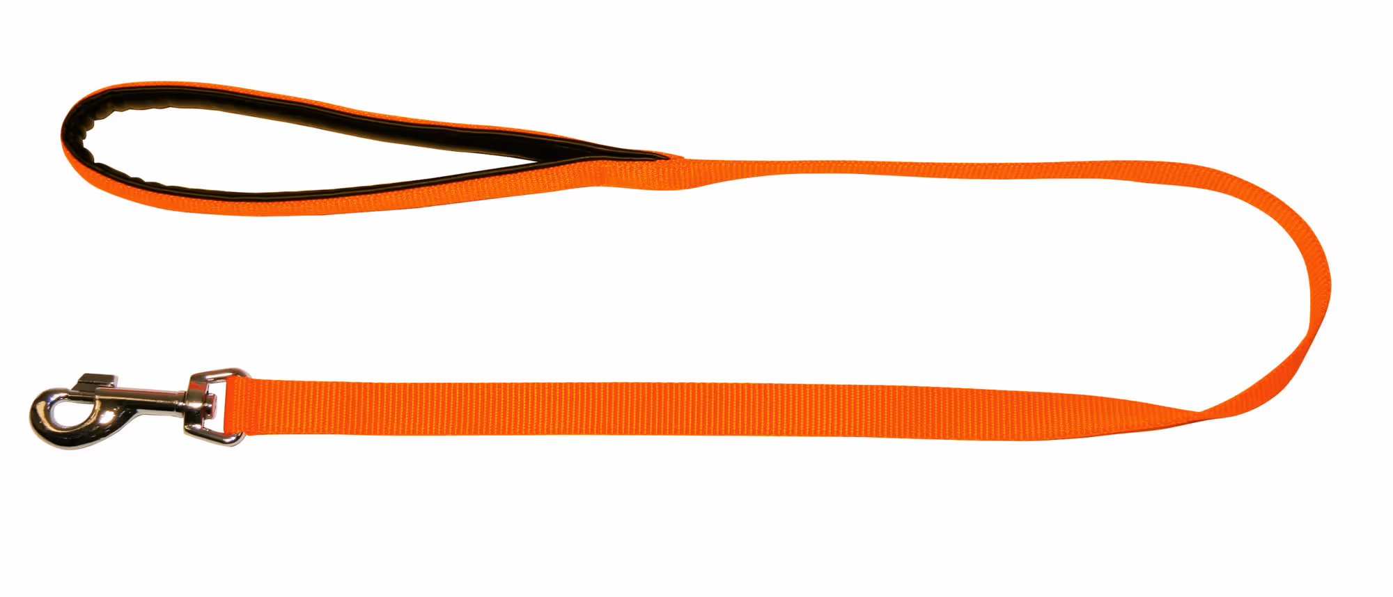 Laisse poignée Soft Miami orange, 100cm, 20 mm