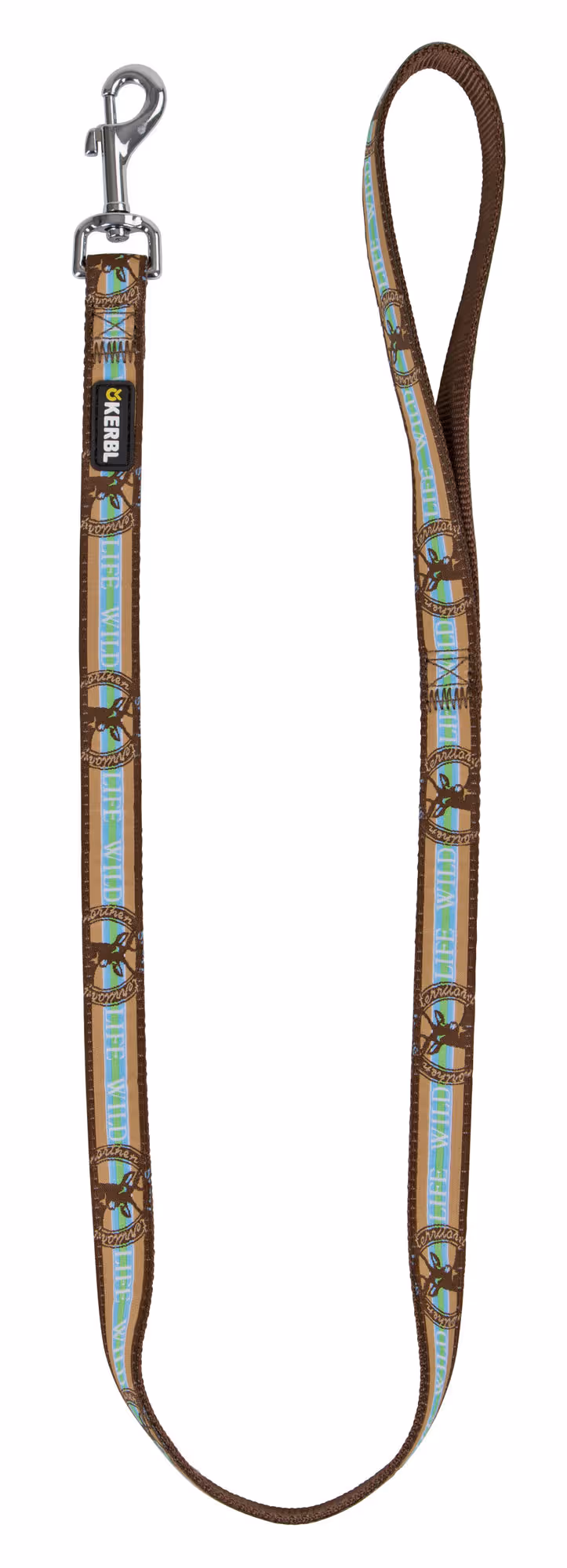 Laisse Wild Life brun, 100cm/20mm