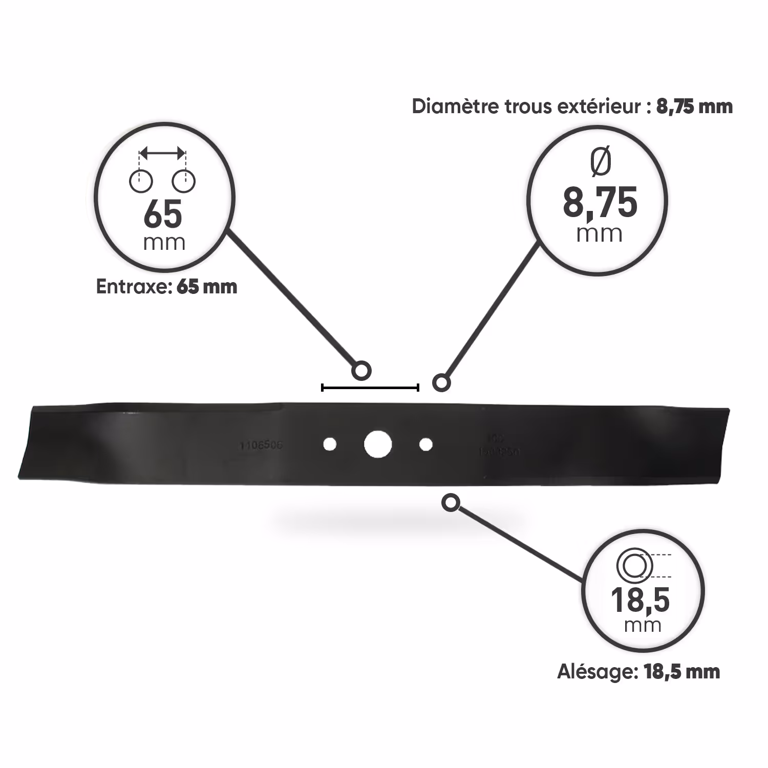 LAME 490MM