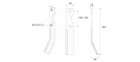 Lame 50x10-305