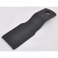 Lame gyrobroyeur Gyrax contre coudée 410x100mm Adaptable