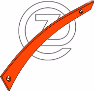 Lame de versoir claire voie Niemeyer Gauche 024125 Adaptable