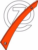 Lame de versoir claire voie Niemeyer Gauche 024127 Adaptable