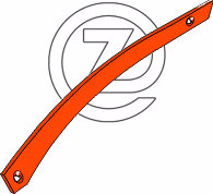 Lame de versoir claire voie Niemeyer Gauche 200851 Adaptable