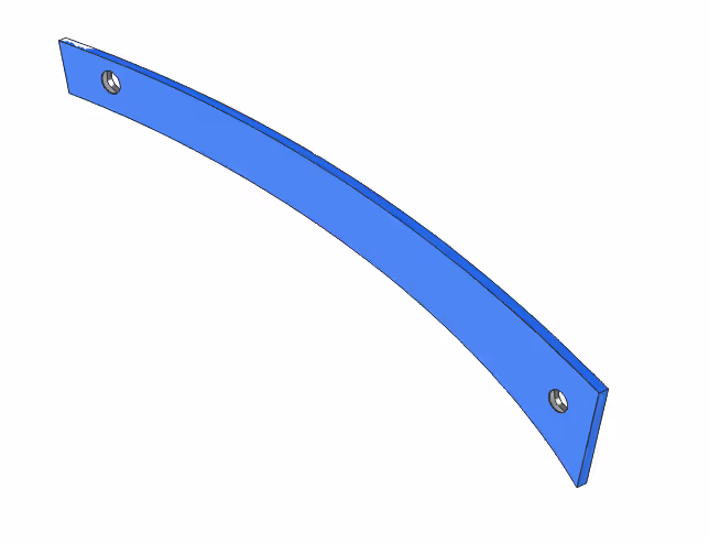 Lame Claire-voie n°2 Rabe droite SRP236OB2