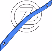 Lame de versoir claire voie Rabe SRP330WL3 Gauche 27590502 Adaptable