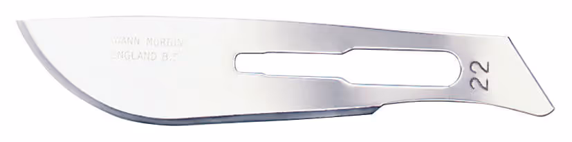 Lame de bistouri n°22 vrac pour bistouris 2215 et 22150