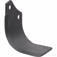 Lame de fraise courbée droite