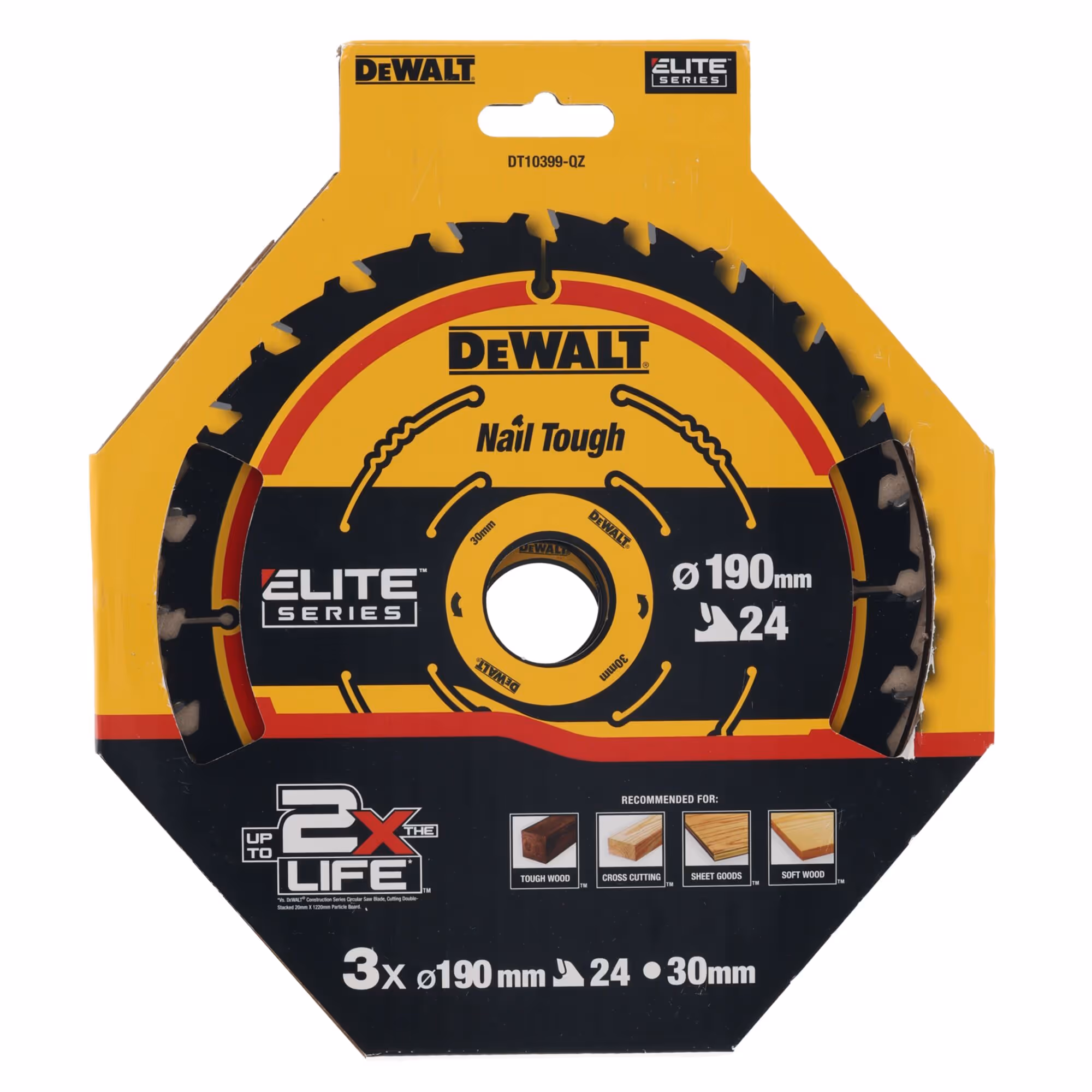 Lot de 3 lames de précision Extreme pour charpente (scie circulaire filaire)