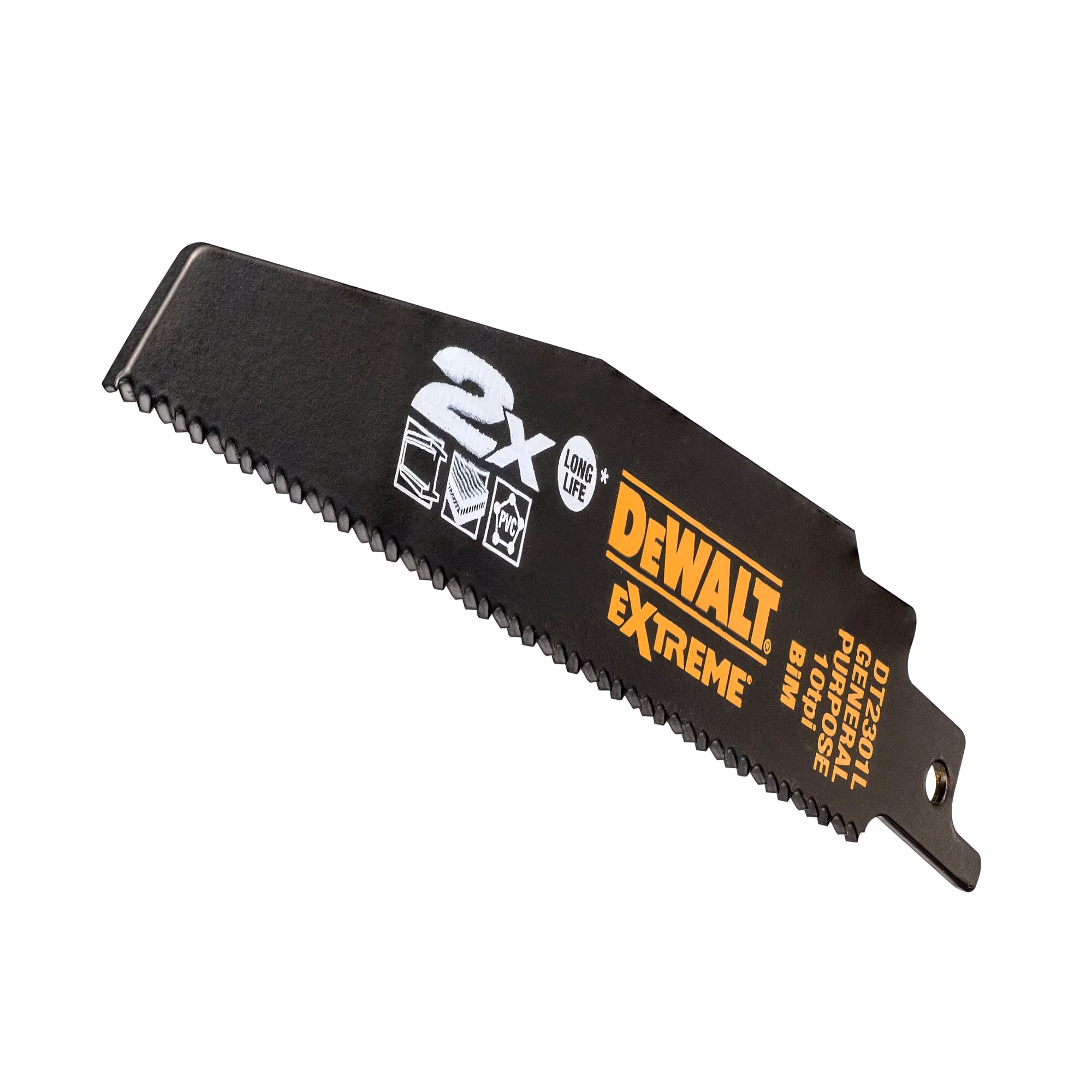Lame de scie sabre BiM 2X Long Life pour la coupe du bois et métal 152 mm