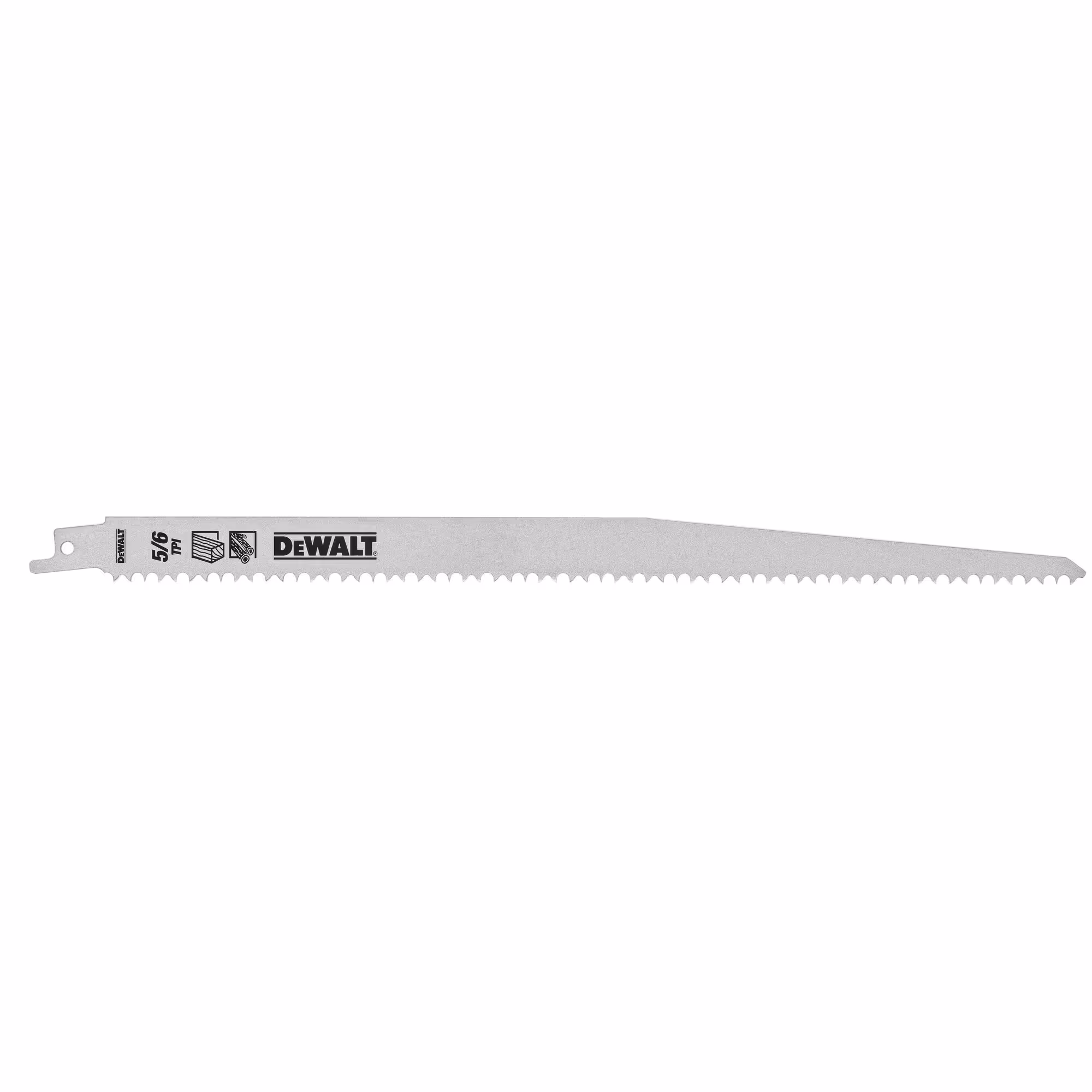 Lame de scie sabre HCS pour la coupe du bois 305 mm. Coupe rapide dans le bois