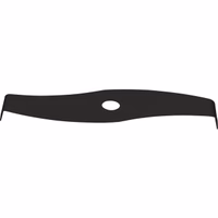 Lame debroussailleuse ronce 2 dents courbee 280mm al 25,4mm