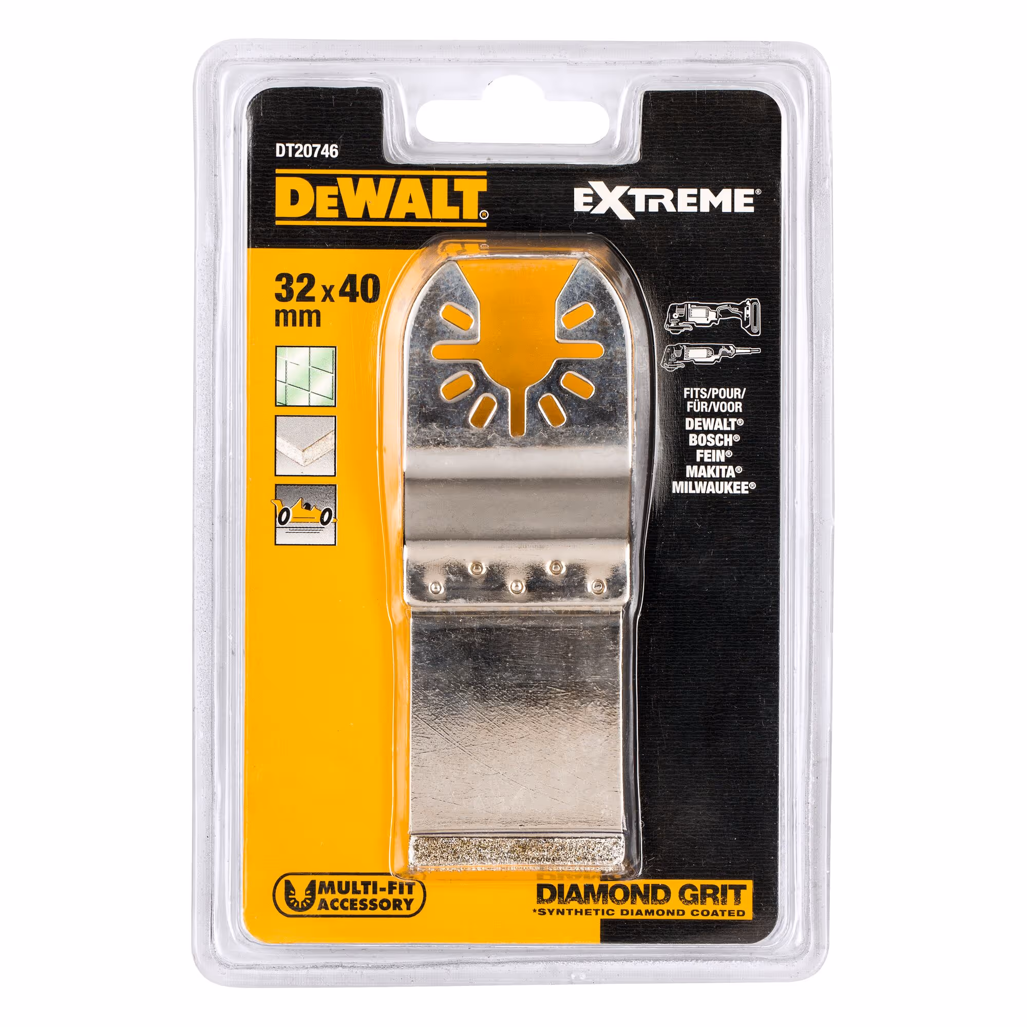 Lame diamant pour multi-cutter - idéale pour coupe à ras