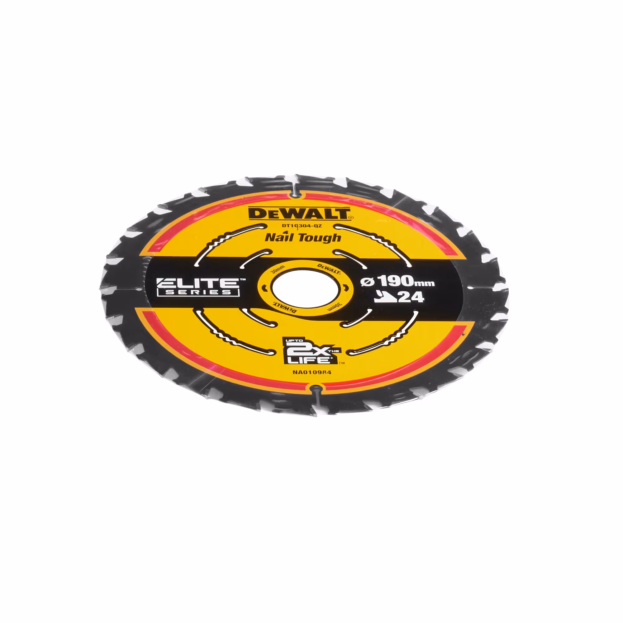 Lame de scie circulaire portative carbure Extreme, 190 x 30 mm, 24 dents, ATB/tronçonnage, angle d'attaque 20. Pour la coupe du bois dur et tendre, MDF, contreplaqués, stratifiés et placages