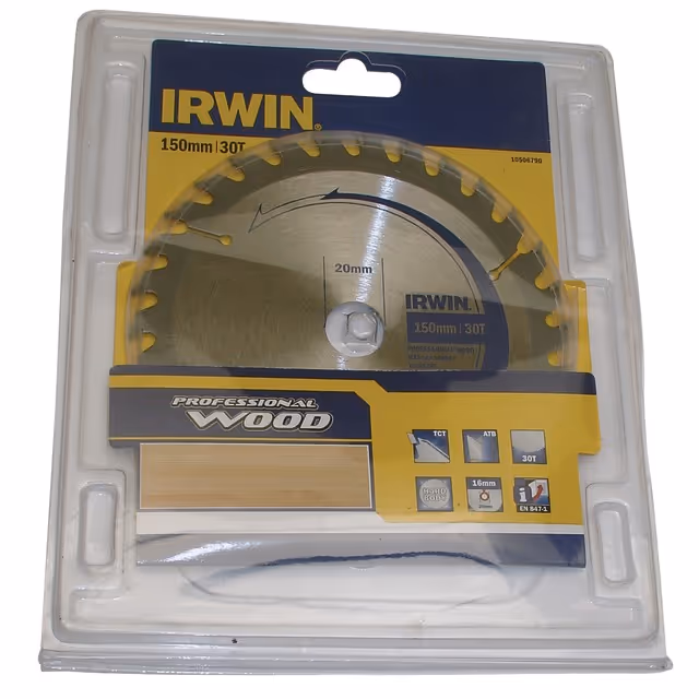 Lame scie circulaire pro bois 150x20 30 dents irwin
