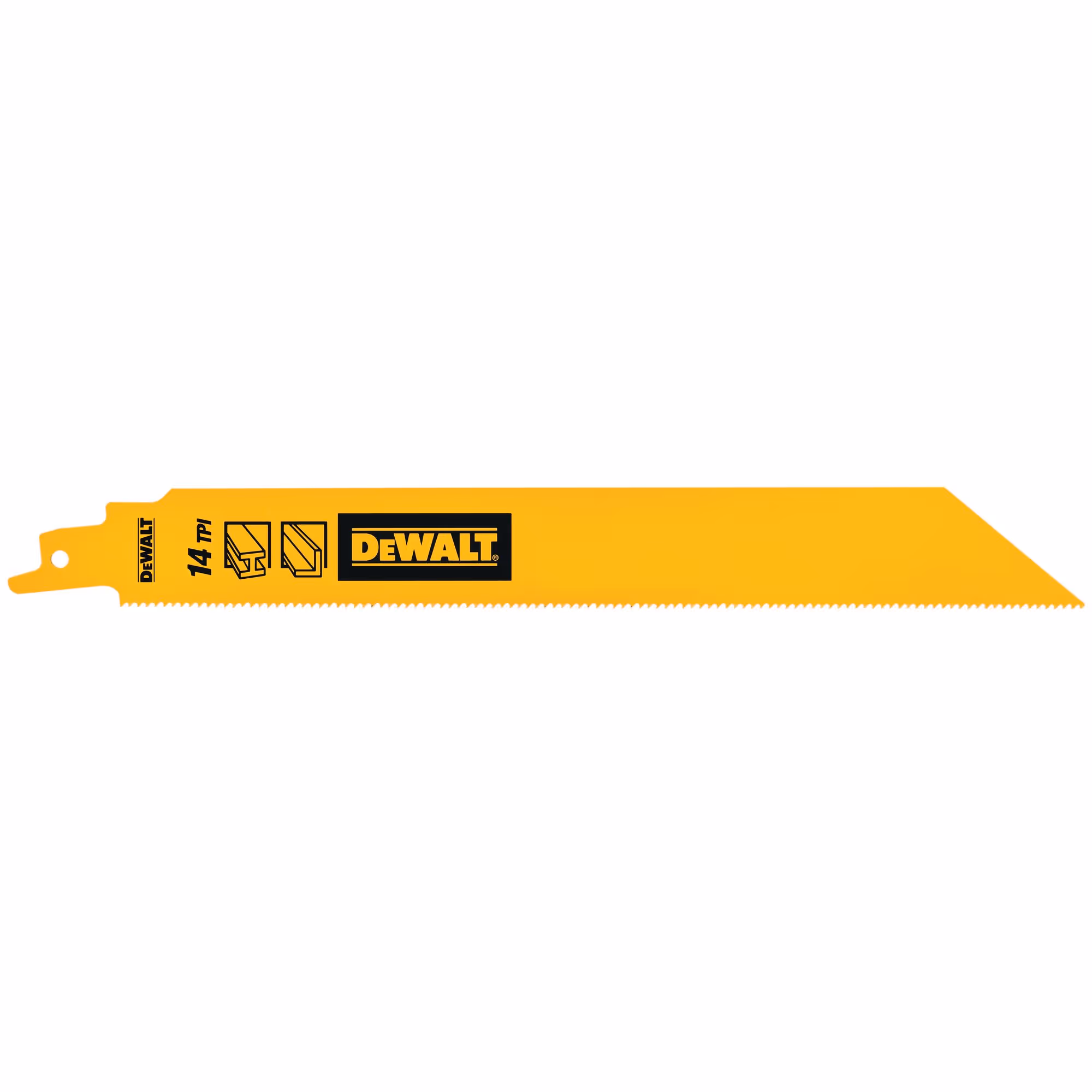 Lame de scie sabre BiM pour la coupe du métal épais 228 mm / 14TPI