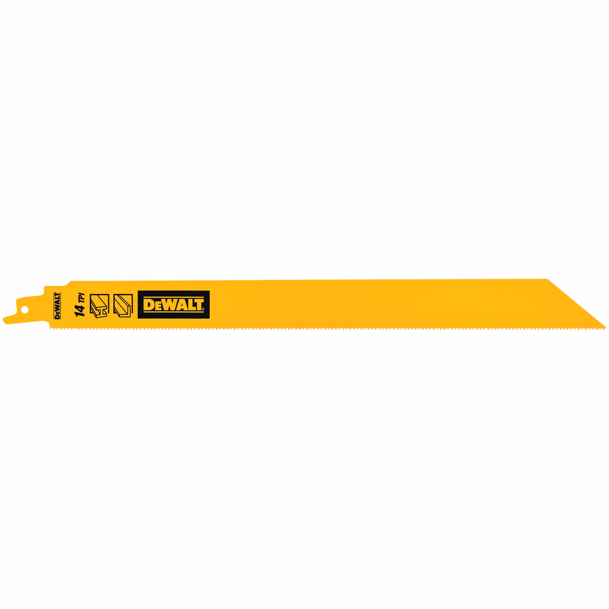 Lame de scie sabre BiM pour la coupe du métal épais 304 mm / 14TPI