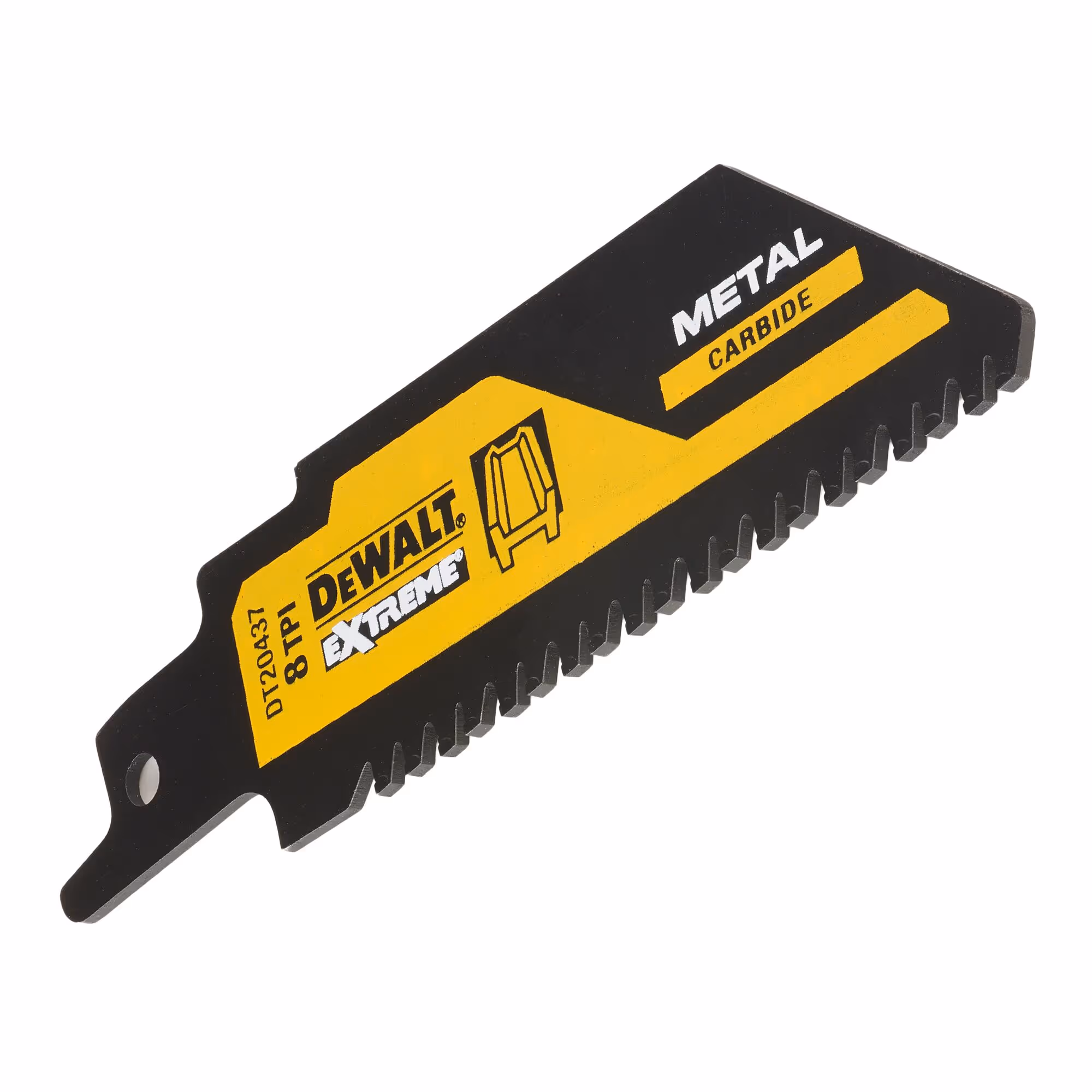 Lame de scie sabre carbure 102 mm pour le métal / 8TPI