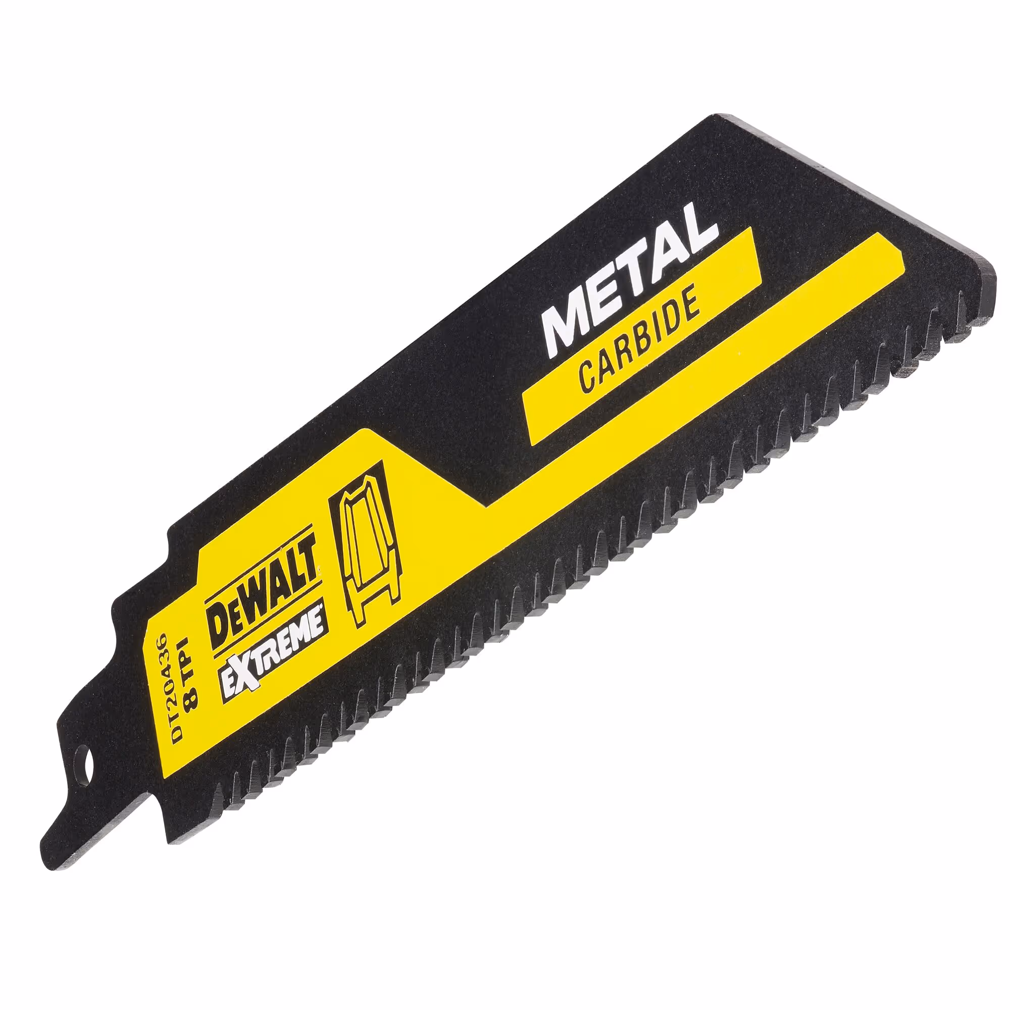 Lame de scie sabre carbure 152 mm pour le métal / 8TPI