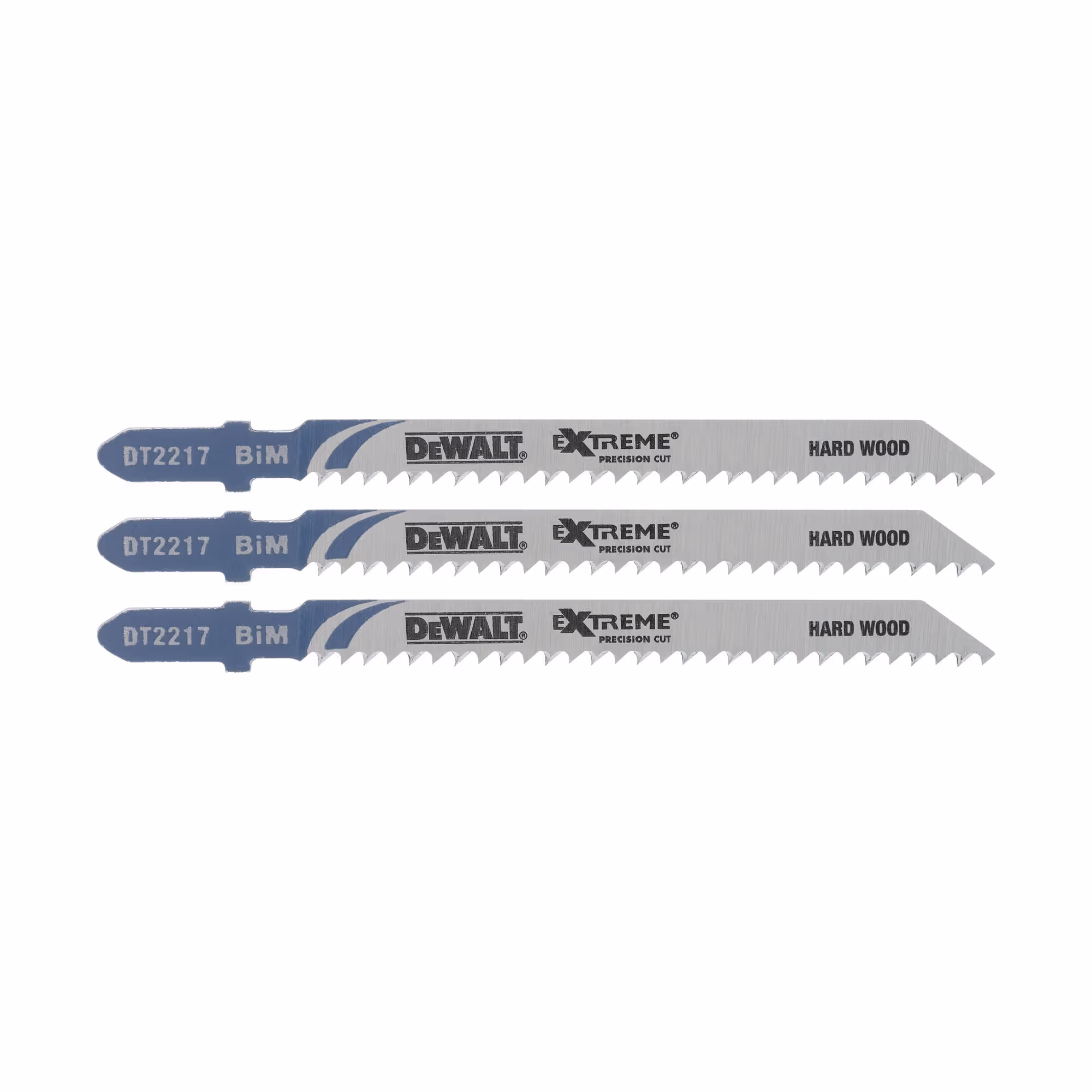 Lame de scie sauteuse XPC à denture rectifiée BiM profondeur de coupe < 30 mm attache T. Coupe fine/bois dur