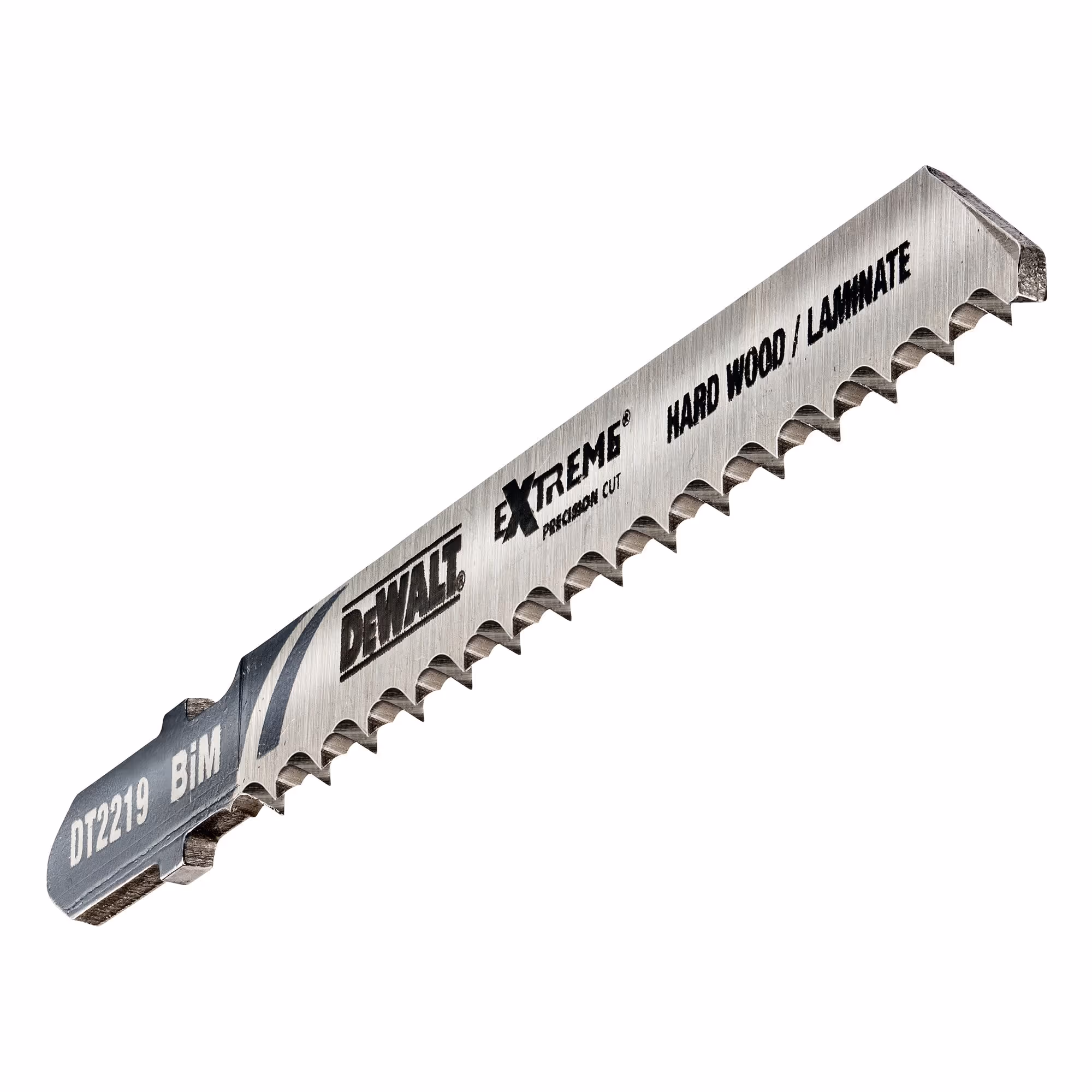 Lame de scie sauteuse XPC à denture inversée BiM profondeur de coupe < 40 mm attache T. Coupe fine/bois dur