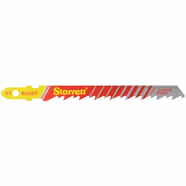 Lame scie sauteuse bois 75x7,5x1,3mm rectifiee blister 5