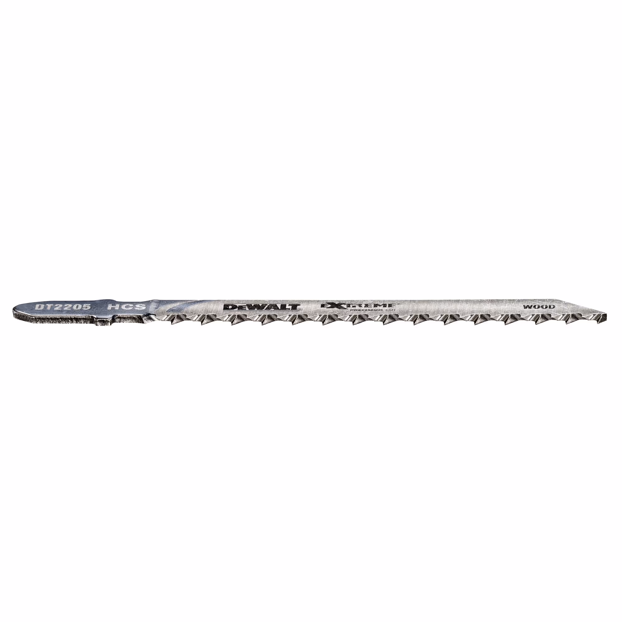 Lame de scie sauteuse XPC à denture rectifiée HCS profondeur de coupe < 30 mm attache T. Coupe fine/bois tendre