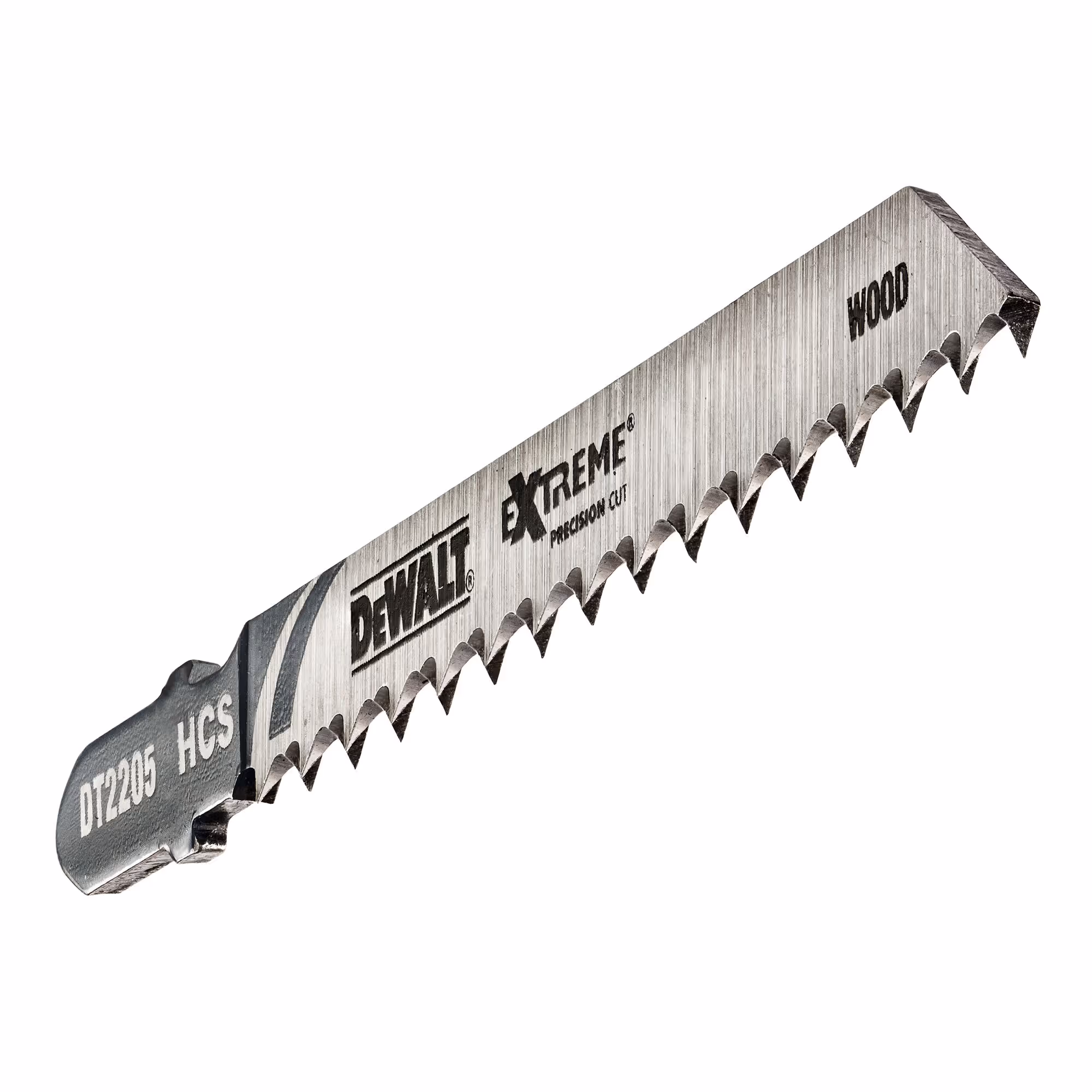 Lame de scie sauteuse XPC à denture rectifiée HCS profondeur de coupe < 30 mm attache T. Coupe fine/bois tendre