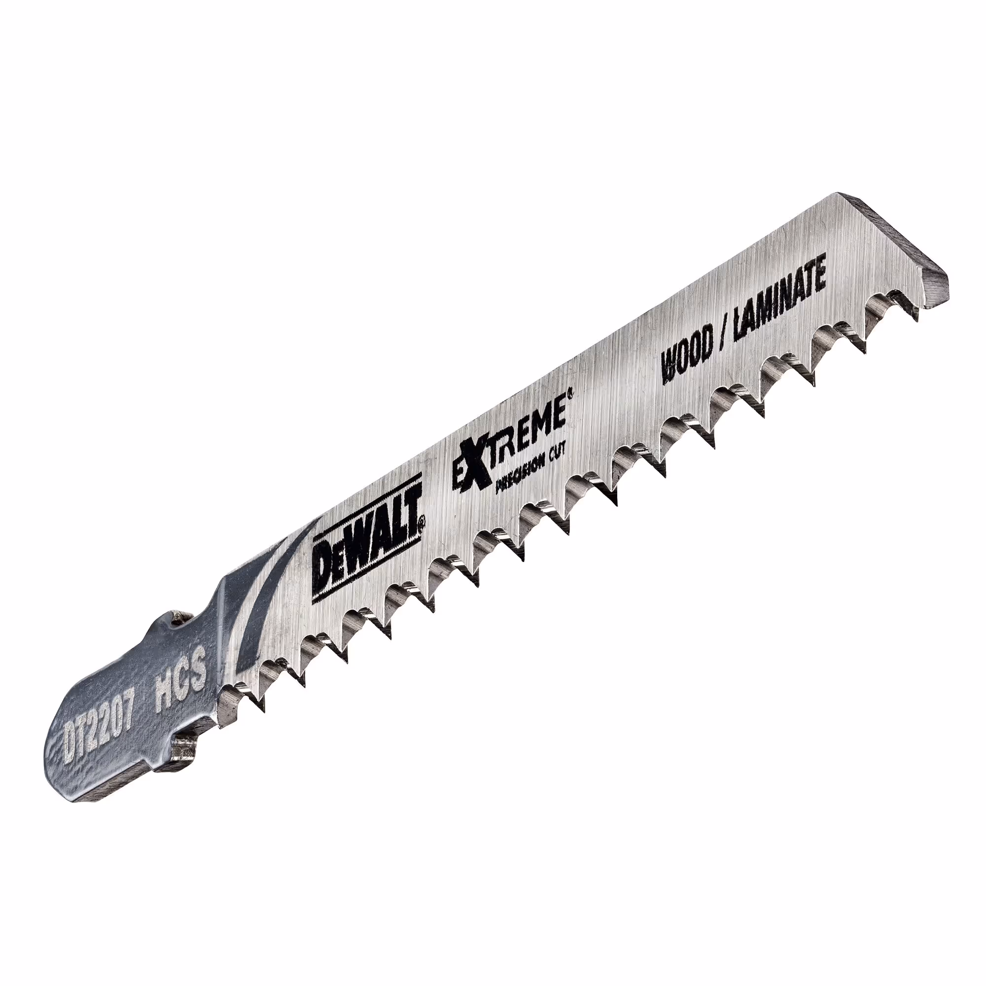 Lame de scie sauteuse XPC à denture inversée HCS profondeur de coupe < 40 mm attache T. Coupe fine/bois dur