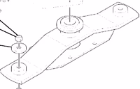 Lamier / porte lame kuhn ref 53201300