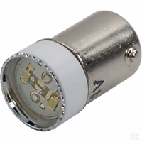 Lampe à LED BA9S, 240V verte