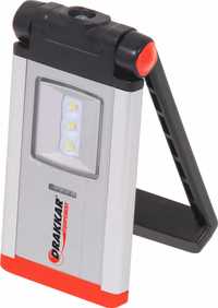 LAMPE DE POCHE ULTRA PLATE RECHARGEABLE - 3+1 LED SMD - 270LM