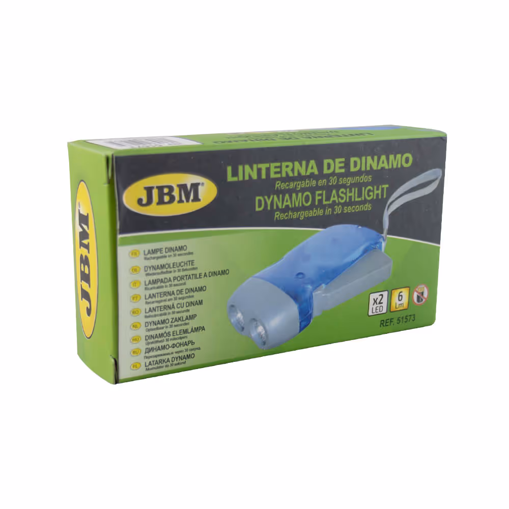 Lampe dinamo 2 leds
