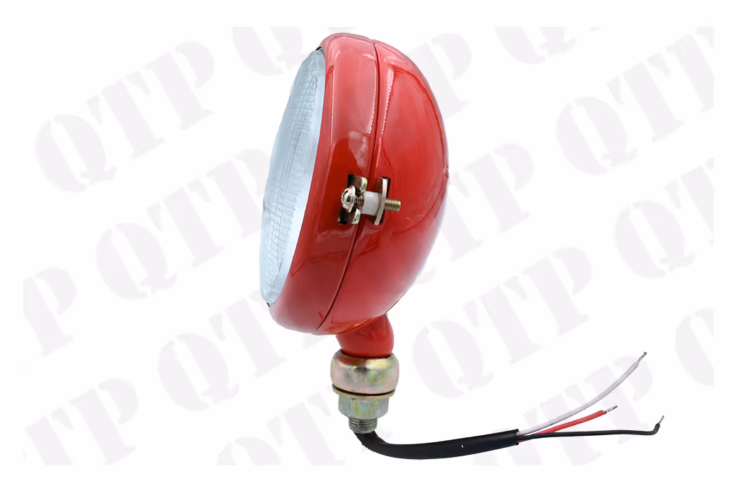 Lampe frontale rouge 35 LH, lentille unie, arrière étroit