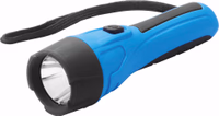 LAMPE TORCHE LED 65 LUMENS A PILES
