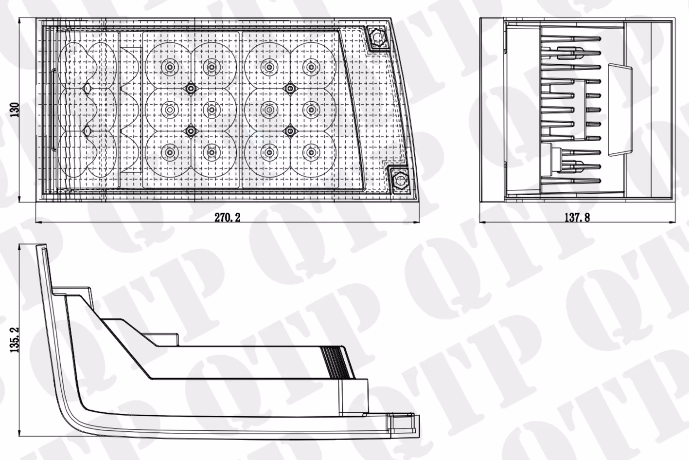 LED Headlamp PAIR