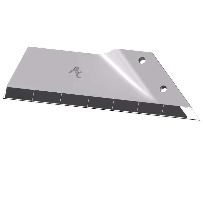 Aileron dechaumeur Lemken 360x110x14mm Droit Carbure