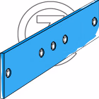 Contre sep charrue Lemken A48 3411450 Adaptable