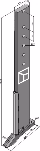 Lemken | Dent sous-soleuse