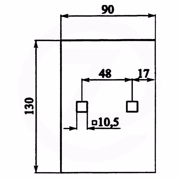 Grattoir rouleau packer Lemken 130x90x3mm 3492001 Origine
