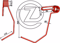 Lemken | Griffe semoir 3537038