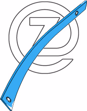 Lame de versoir claire voie Lemken BS42 950mm Gauche 3444031 Adaptable