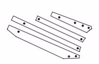 Lame de versoir claire voie Lemken 3444134, US35 Adaptable