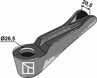 Lemken | Protecteur d'étançon - gauche