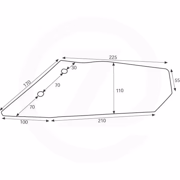 Soc dechaumeur Lemken 35DP Droit 3374426 Origine