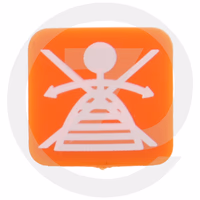 Lentille ref 747780 adaptable Manitou