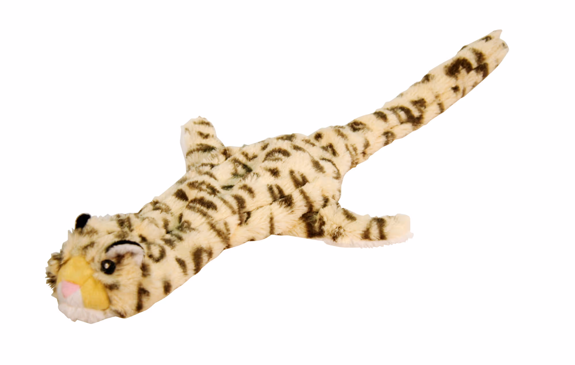 Léopard/Râton laveur peluche, 45cm,lot de 2pcs