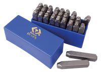 Lettres à frapper 8mm - 27 pièces