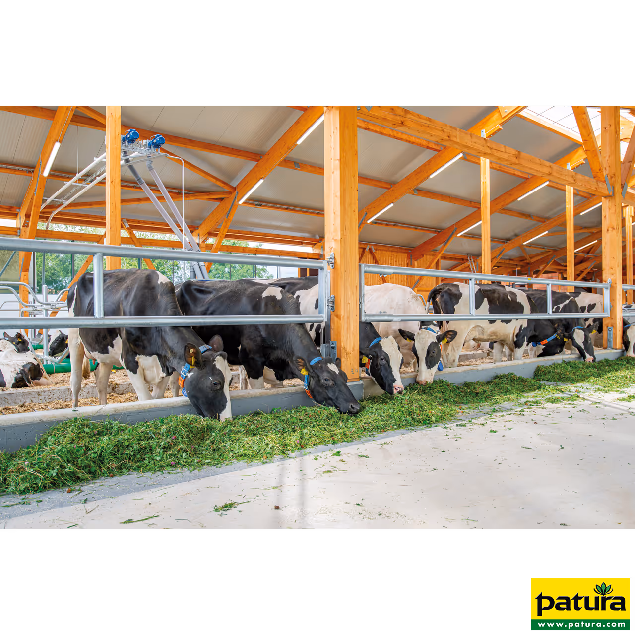 Libre-service 2 barres horizontales, 4m, sans poteaux ni brides
