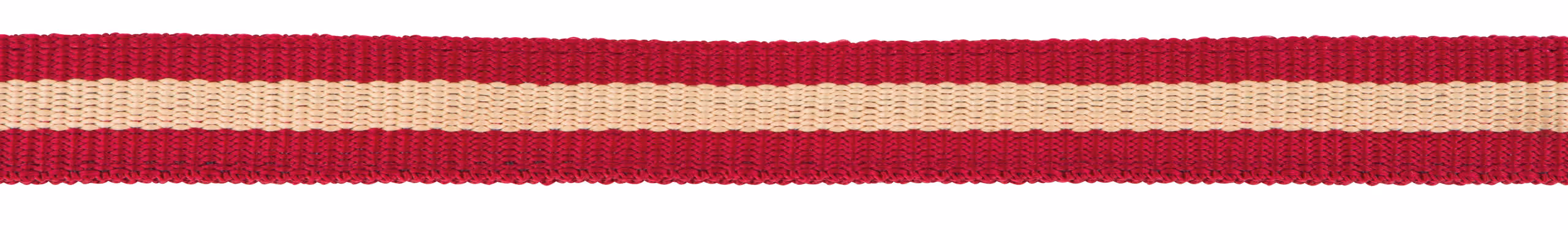 Licol nylon Hippo, Cob bordeaux/beige
